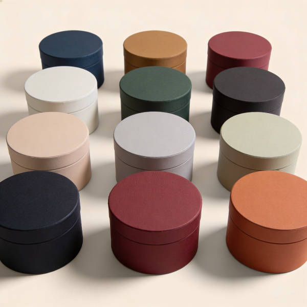 Custom Round Boxes